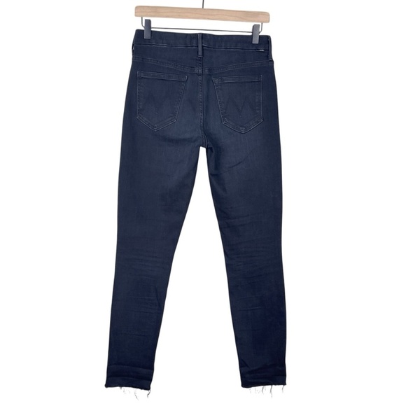 Mother High Waisted Looker Ankle Fray Womens 28 Skinny Raw Hem Stretch Revolve - Picture 5 of 10